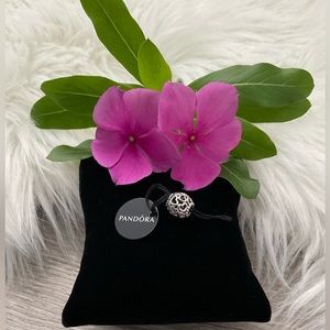 💓PANDORA Sterling Silver OPEN YOUR HEART Bead Charm